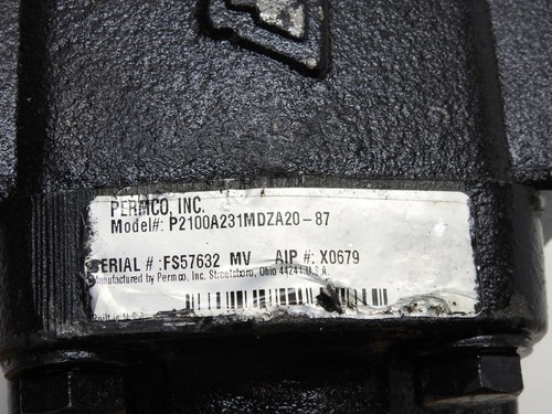 Permco P2100A231MDZA20 2.5" Gear Width 2400 psi 2100 Series Hydraulic - NOB NEW! - Picture 5 of 5