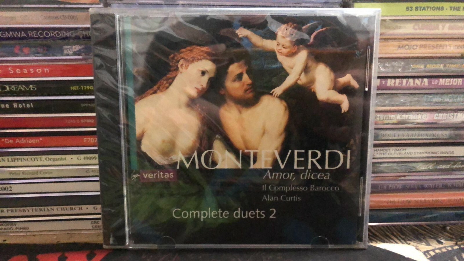 Monteverdi: Amor, Dicea (CD, декабрь 1998, Virgin)