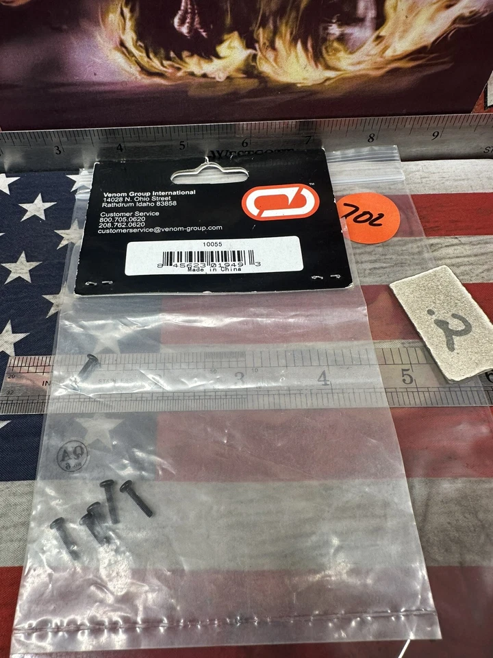 ATOMIK / VENOM EW4002 Screws Blind Head M2 X 10mm X 6pc. - Image 2 of 4