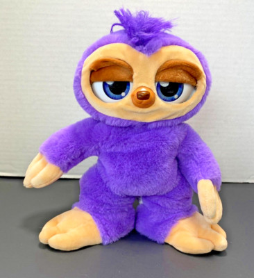 Zuru Pets Alive Purple FIFI The Flossing Sloth Dancing Plush - works