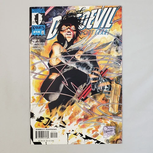 Daredevil #14 Mar 2001 Marvel Knights Comics VF/NM 9.0 B&B High Grade VTG