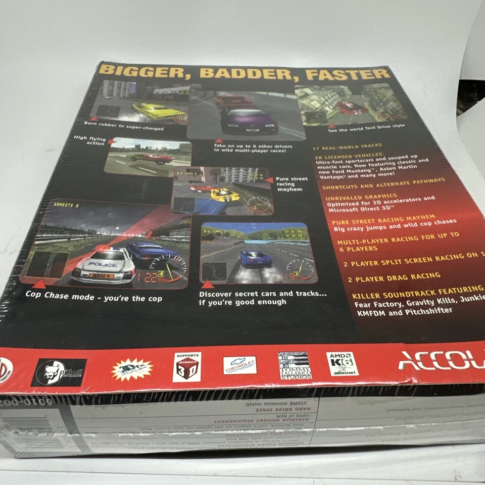 Test Drive 5 (PC, 1998) Accolade Big Box - Image 3 of 4
