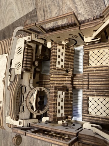 Ugears Dream CABRIOLET. Wooden Car Model. Already Built With Working Parts. - Picture 9 of 13