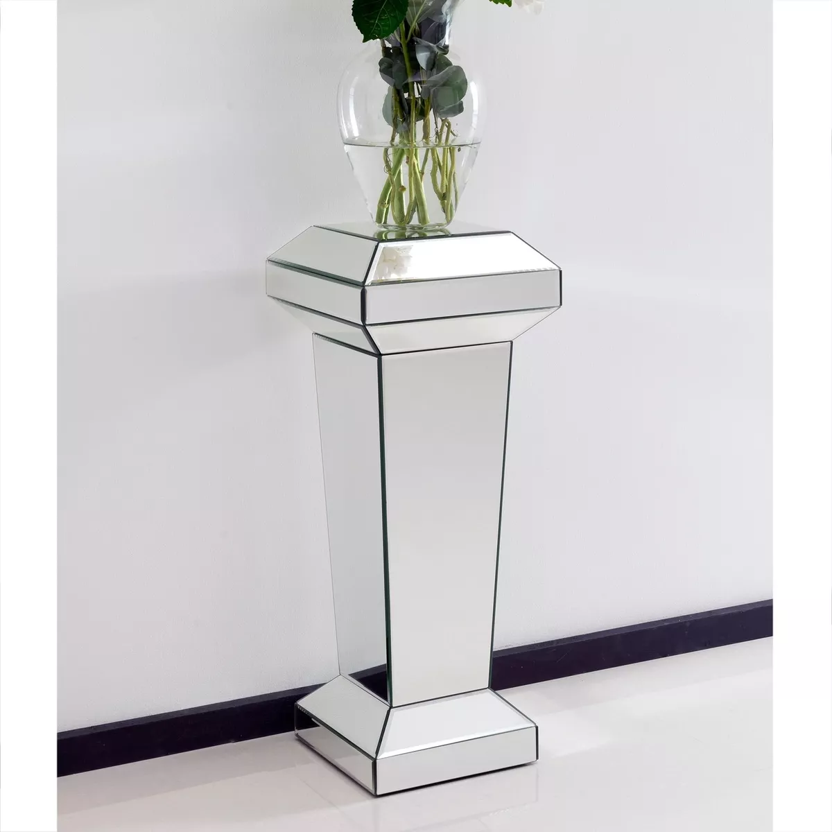 Mirrored cheap plant stands