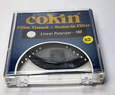 62mm Cokin Polarizer PL Glass Lens Filter PL 62 mm France Linear Polarizer 160
