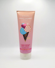 Bath  Body Works Fruity Sherbet Scoop Ultimate Hydration Body Cream 8 oz New