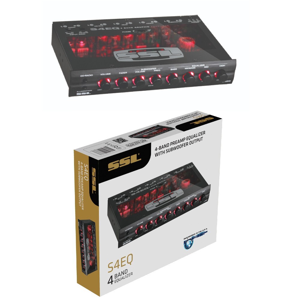 Equalizzatore Grafico Auto A 7 Bande | Subwoofer E Controllo Volume | Universale 11-15V - 3