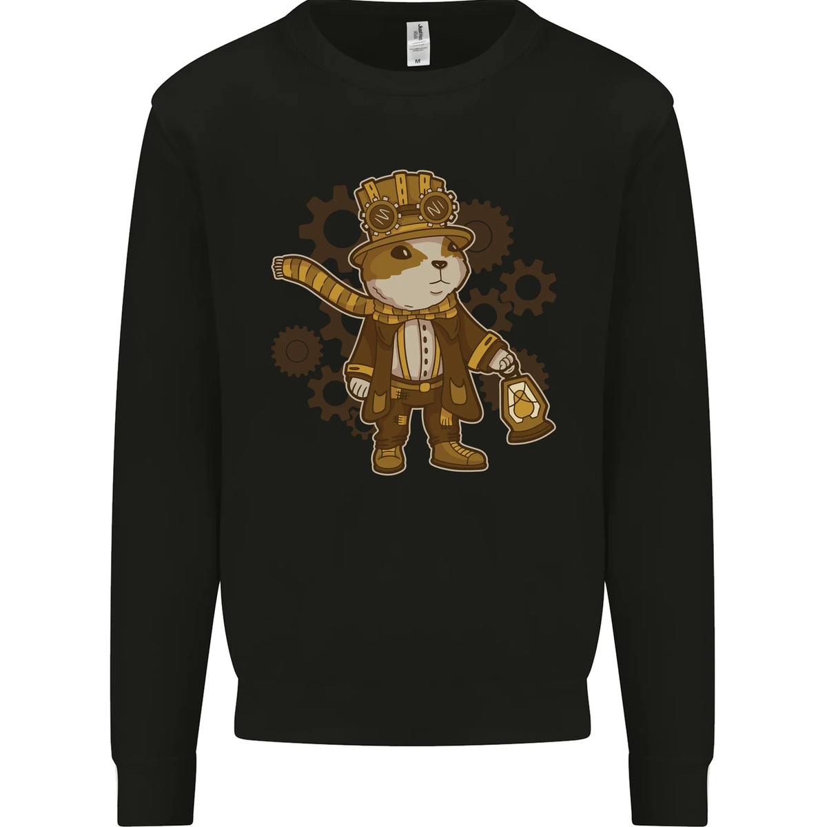 Steampunk Hamster Kids Sweatshirt Jumper UK