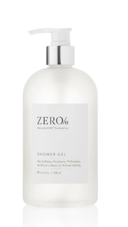 Zero% Showergel By Gilchrist & Soames 443ml Naturally KIND Brand New
