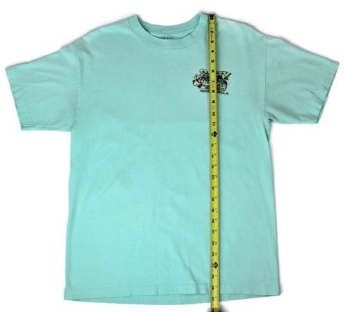 Salty Dog Surf Shop Panama City Beach FL Sea Turtle Short Sleeve T-Shirt Sz M - Picture 8 of 12