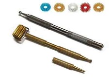 Sujok Acupressure Probe Metal Multipurpose 5 in 1  Mini Roller Jimmys  Rings