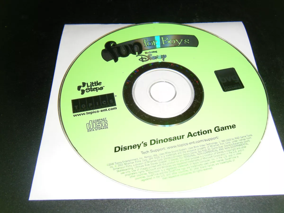  Disney's Dinosaur Action Game (Jewel Case) - PC : Video Games