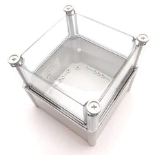 Fibox 5330069 PC 1919 18 T Enclosure, 190mm x 190mm x 180mm, Polycarbonate