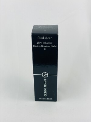 GIORGIO ARMANI Fluid Sheer 11 Glow Enhancer liquid highlighter 18ml NIB