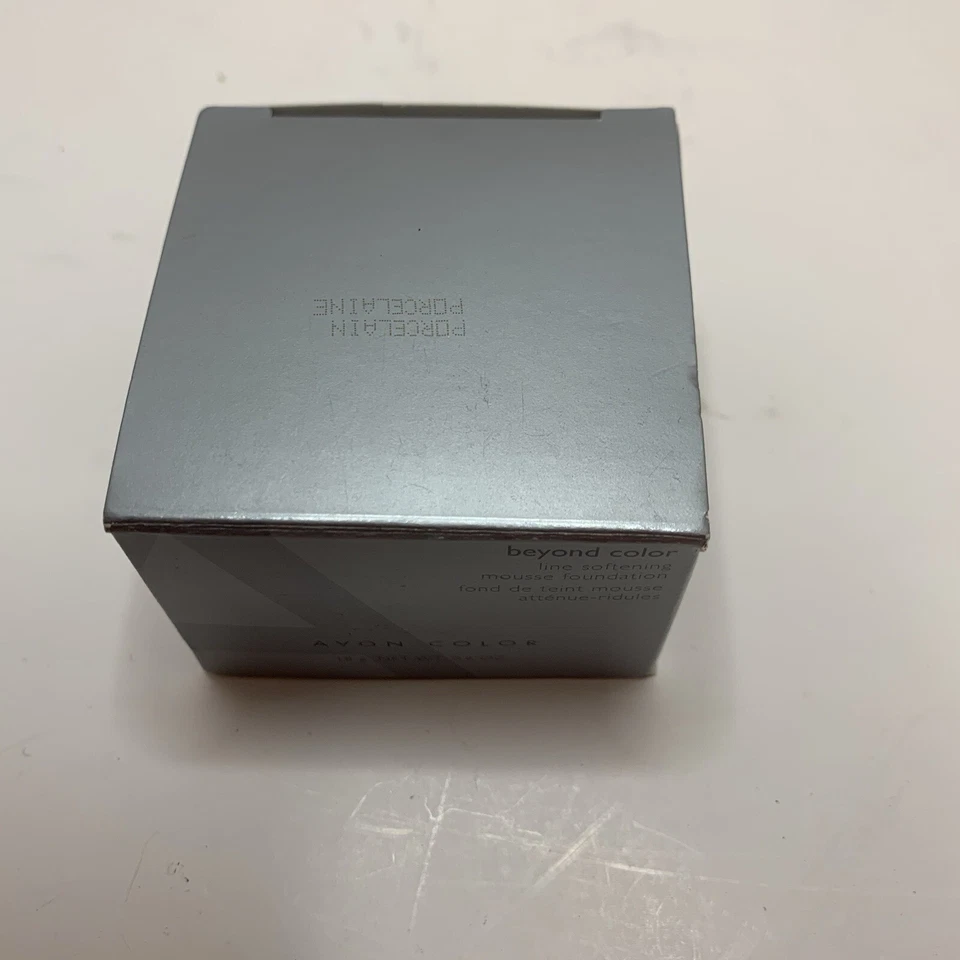 2005 Avon Beyond Color Line Softening Mousse Foundation PORCELAIN New NOS .6 oz - Image 2 of 4