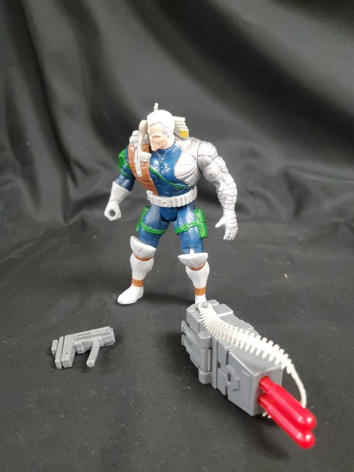 Marvel Toy Biz 1993 The Uncanny X-Men Cable 3ª edición Figura y accesorios X-Force 5" Foto 2 de 4