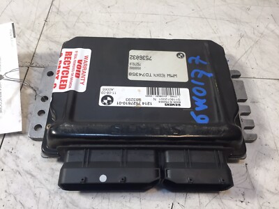 Mini R52 Ecm 02 03 04 Mini Cooper S 1.6 Supercharged Engine Computer Ecu Ecm Pcm ...