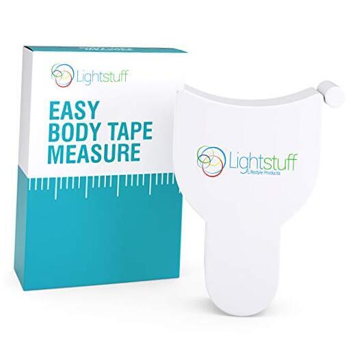 Body Measuring Tape - Compact, Ergonomic Body Measurement Tape with One-Button