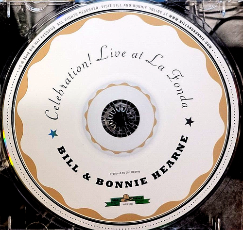 Bill & Bonnie Hearne -"Live @ La Fonda" - "Signed" -(CD - Big Hat Records) - Picture 3 of 4