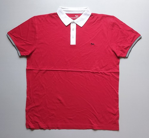 Harmont & Blaine Shortsleeves Polo Shirt WORLDWIDE SHIPPING T-0180 - Picture 2 of 8