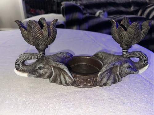 Sahara Style Elephant Candle Holder