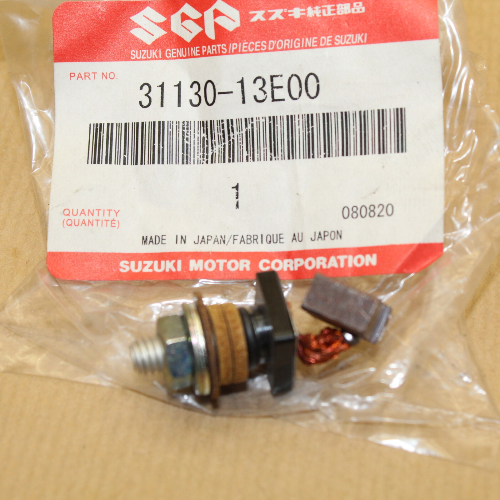 Charbon de démarreur pour restaurer l'allumage des Suzuki DR 350 et LTZ 400