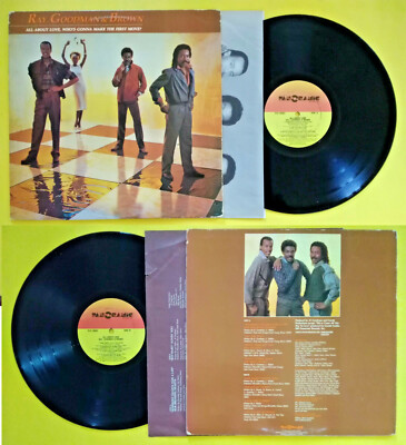 LP 33 Ray, Goodman & Brown All About Love, Who's Gonna Make The First Move? scheibe