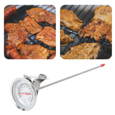 Fried Thermometer Fork Grill Oven Stainless Steel Wireless Charcoal Grill Probe