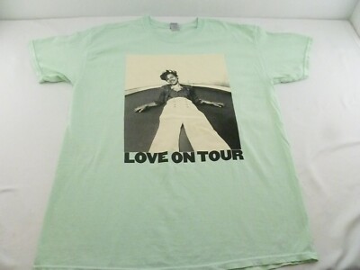 NEW Gildan Harry Styles Love On Tour '21 Mint Tee Shirt-Large
