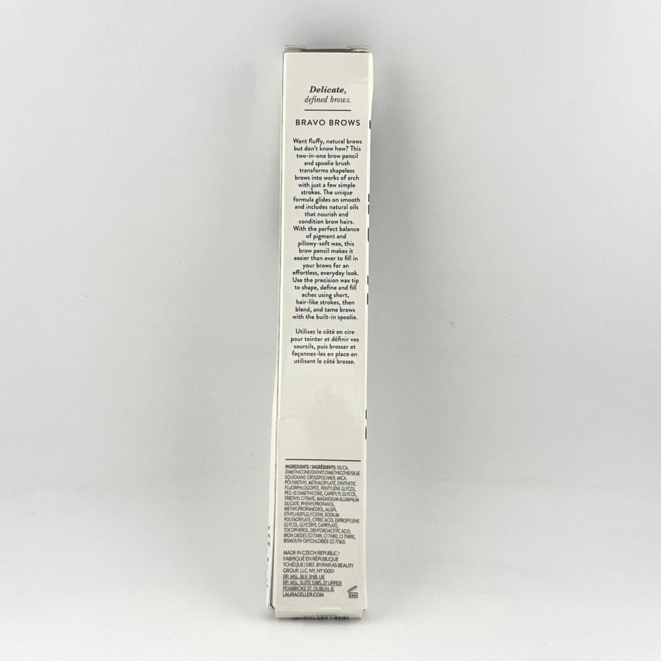 Laura Geller Bravo Brows Soft Pencil + Brush 0.042 oz & Sharpener (Choose Shade) - Image 2 of 4