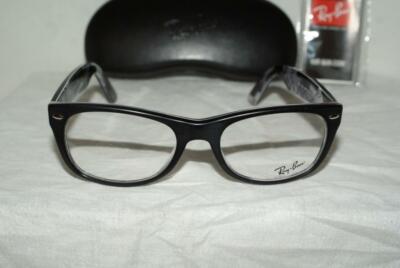 Brand New Authentic Ray-Ban RB 5184 Color 5405 Black Size 52-18mm