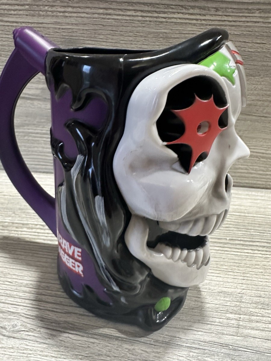 Monster Jam Grave Digger Skull Monster Truck Plastic Souvenir Mug