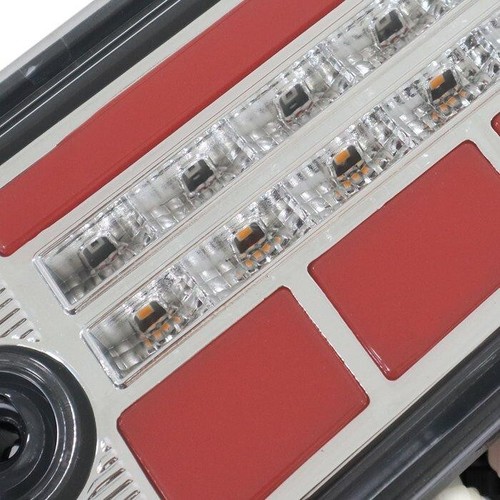 LED Fiber Tail Lamp Sequential Clear for Daihatsu Hijet Truck S500P S510P Jumbo - Picture 6 of 6