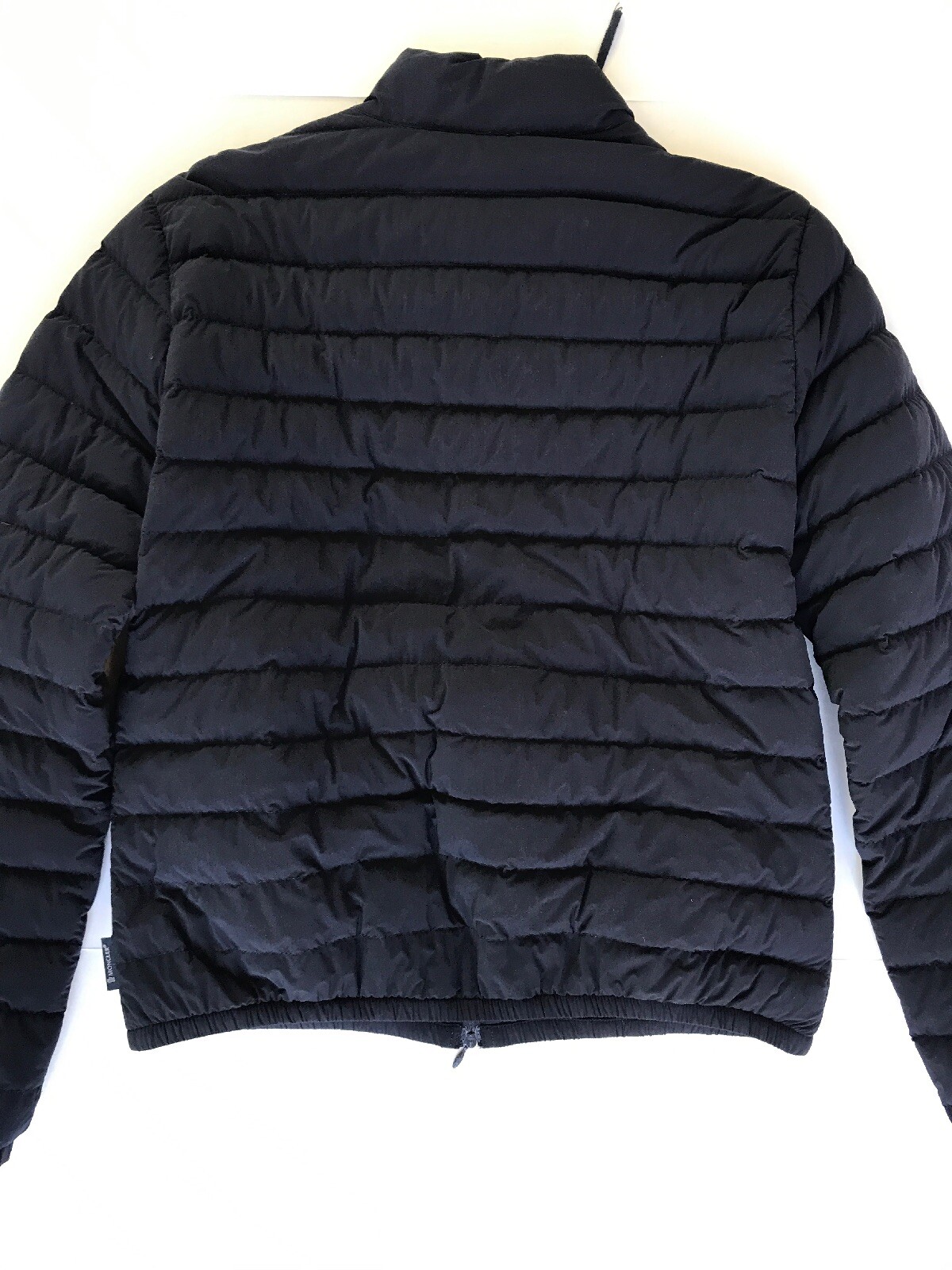 Authentic Moncler Lans Puffer Black Jacket Size 00 XXS Lans Fits Like XS S image 2