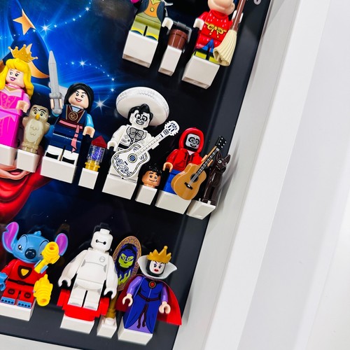 Display frame case for Lego ® Disney 100 71038 series 3 minifigures figures 27cm - Picture 19 of 22