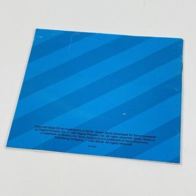 Sega CD 1993 Sewer Shark Video Game Instruction Manual