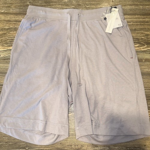 Daniel Buchler Cotton Blend Grey Drawstring Sleep Lounge Shorts Sz Small. R