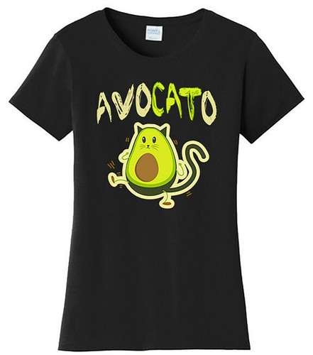 Funny Avocato Cat Avocado Avogato Humor 
