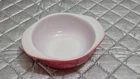 Vintage Pyrex Flamingo Pink 080 Small Round Casserole Dish 8oz  NO LID