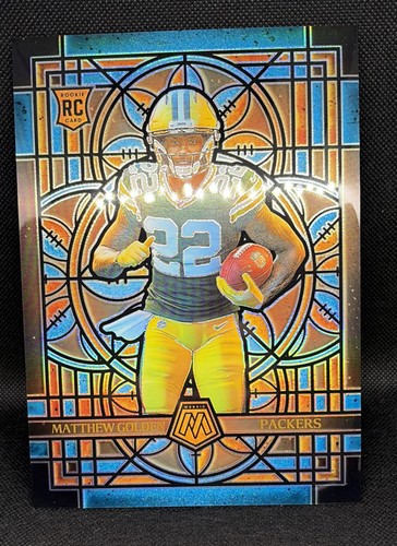 2025 Panini Mosaic - Stained Glass Oversized Matthew Golden #10 (RC)