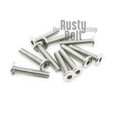 M3 x 16mm, Socket Head Screws, Ultra Low Profile, Thin, Wafer, Stainless Steel