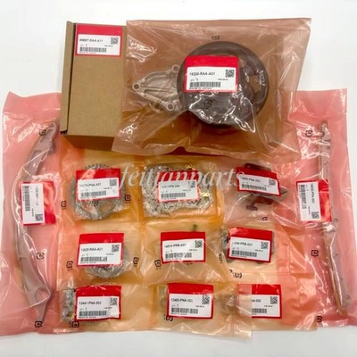 OEM Timing Chain Kit Water Pump 14520-RAH-A01 For 03-07 Honda Accord 2.4L