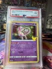 2021 Pokémon Celebrations Mew Holo Rare Card PSA 9 Mint 011/025
