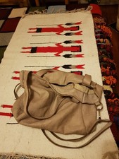 borsa da donna seminuova capiente verde militare altezza 35 larghezza 40