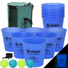 Giant Yard Pong Outdoor Games, Classic Toss Games for Beach Camping Lawn Back...