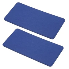 Felt Base Shaper Bag Bottom Shaper 11 x 6 Inch for Purse (2 Pack, Sapphire Blue)
