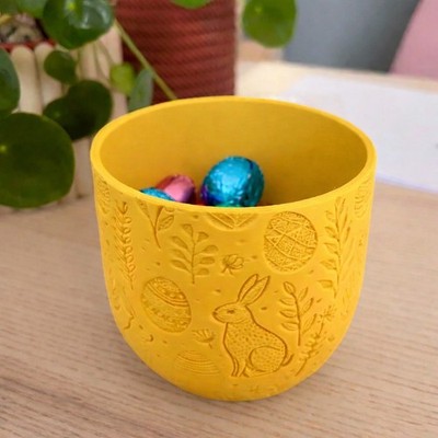 Ostern Frühling Topf für kleine Schokoladeneier Bonbontopf Tasse Wohndeko Geschenk