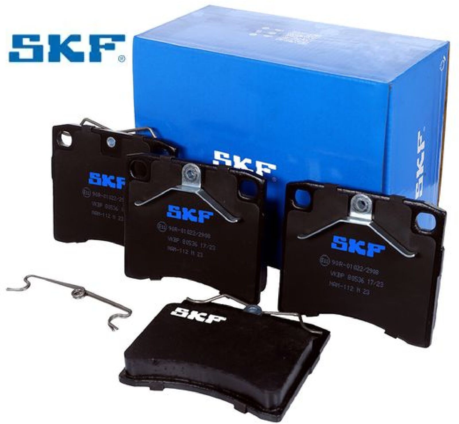 SKF VKBP80536 Bremsbelagsatz für Scheibenbremse Bremsbelagsatz für VW - Bild 3