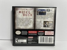 Hotel Dusk Room 215 Nintendo DS Complete CIB Authentic Excellent Condition