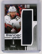 2025-26 SP Game Used Stanley Cup Finals Banner Year Relics #BYSC-CV Carter
